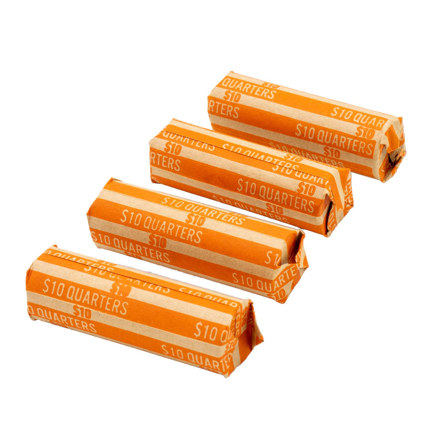 Cuarto soporte de rayas moneda Wrappers paquetes