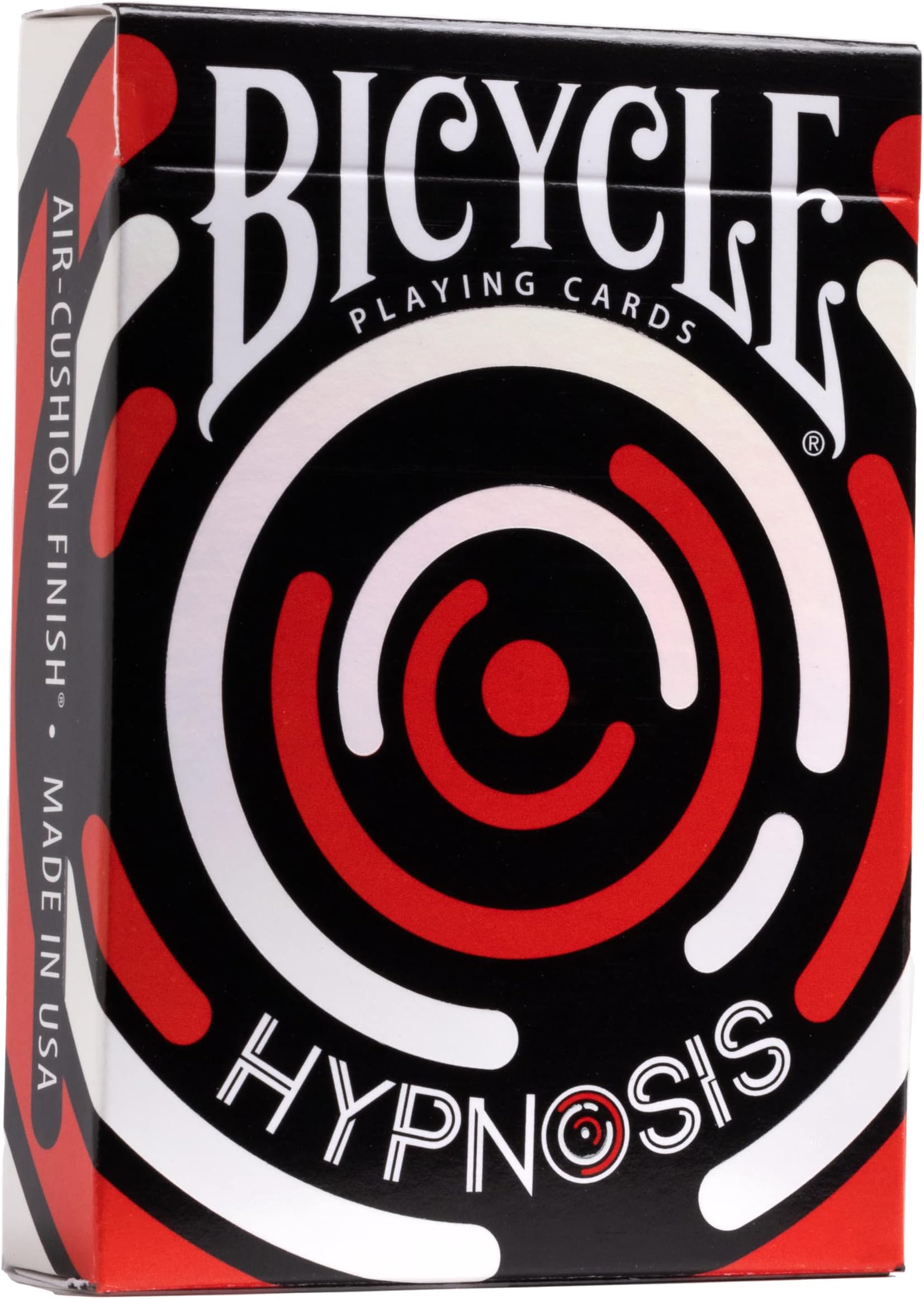 Bicycle Hypnosis Specialty Playing Cards, Red, Black, White Playing Card Deck