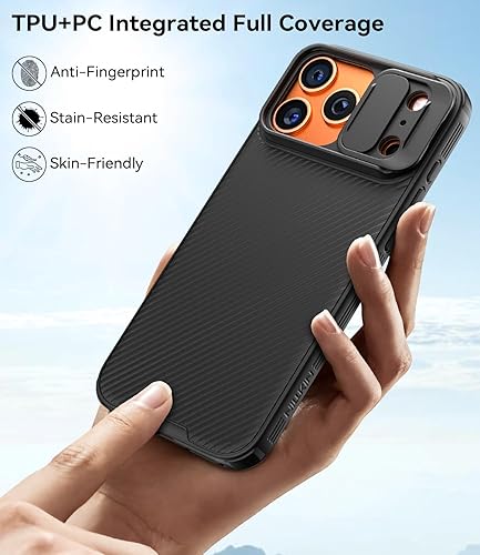 Miniatura 7 de imluckies Funda compatible con iPhone 1212 Pro con funda para cámara, parte trasera de policarbonato duro y parachoques suave, protección y ajuste
