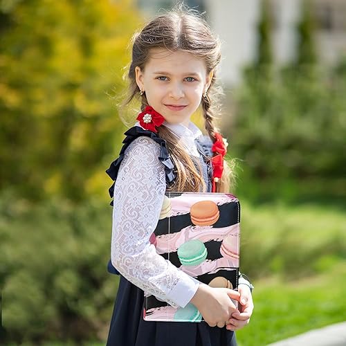 Miniatura 5 de Macaroons Card Binder 4 Pocket Trading Card Holder Book with 50 Sleeves Card Binder Case Fits 400 Cards 3 Rings Trading Card Album Folder for