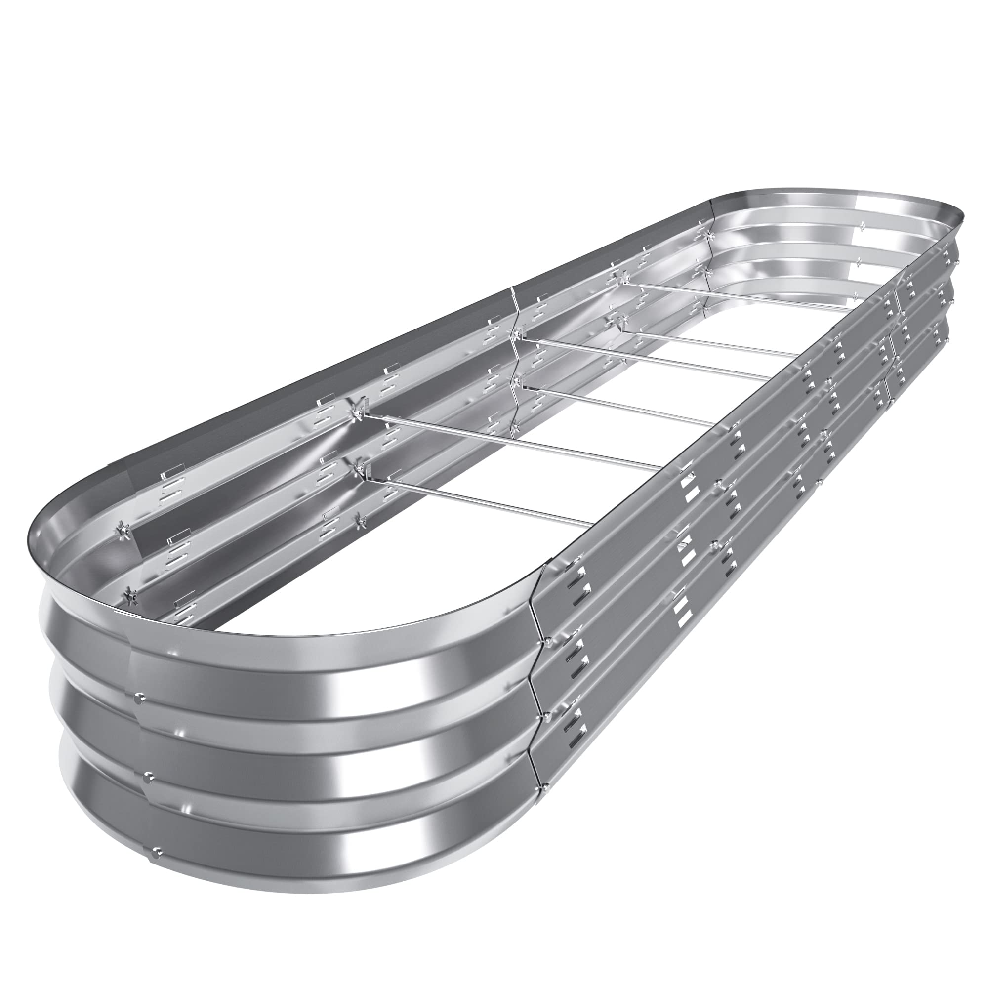 CODACE Galvanized Raised Garden Bed