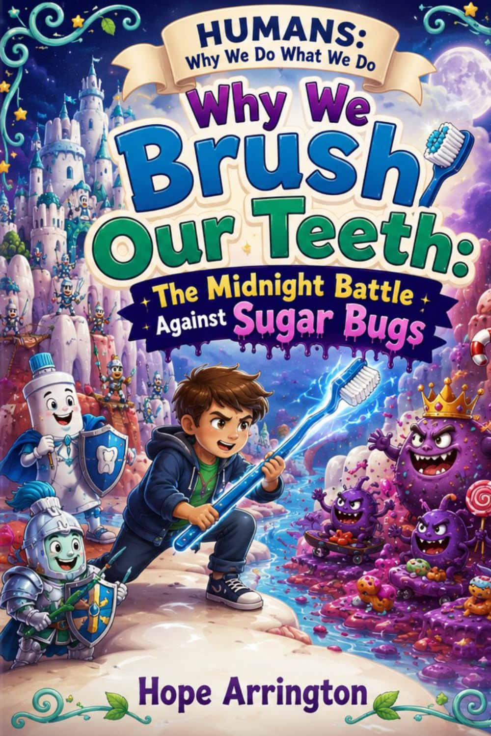 Why We Brush Our Teeth: The Midnight Battle Against Sugar Bugs | Dental Health Book for Kids | Oral Hygiene, Cavities & Healthy Habits | STEM Adventure for Ages 4-12 (Humans: Why We Do What We Do)