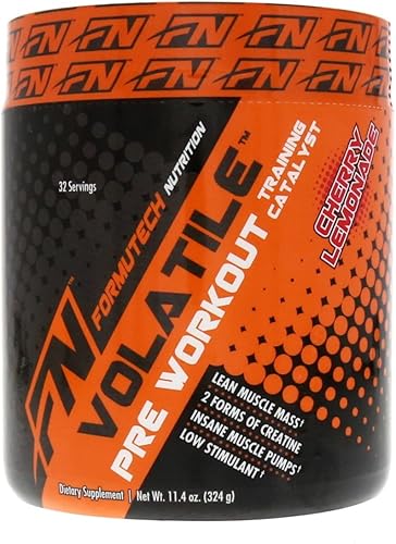 Preentrenamiento volátil, limonada de cereza, con 2 formas de creatina para bombas musculares locas y construcción de masa muscular magra 32
