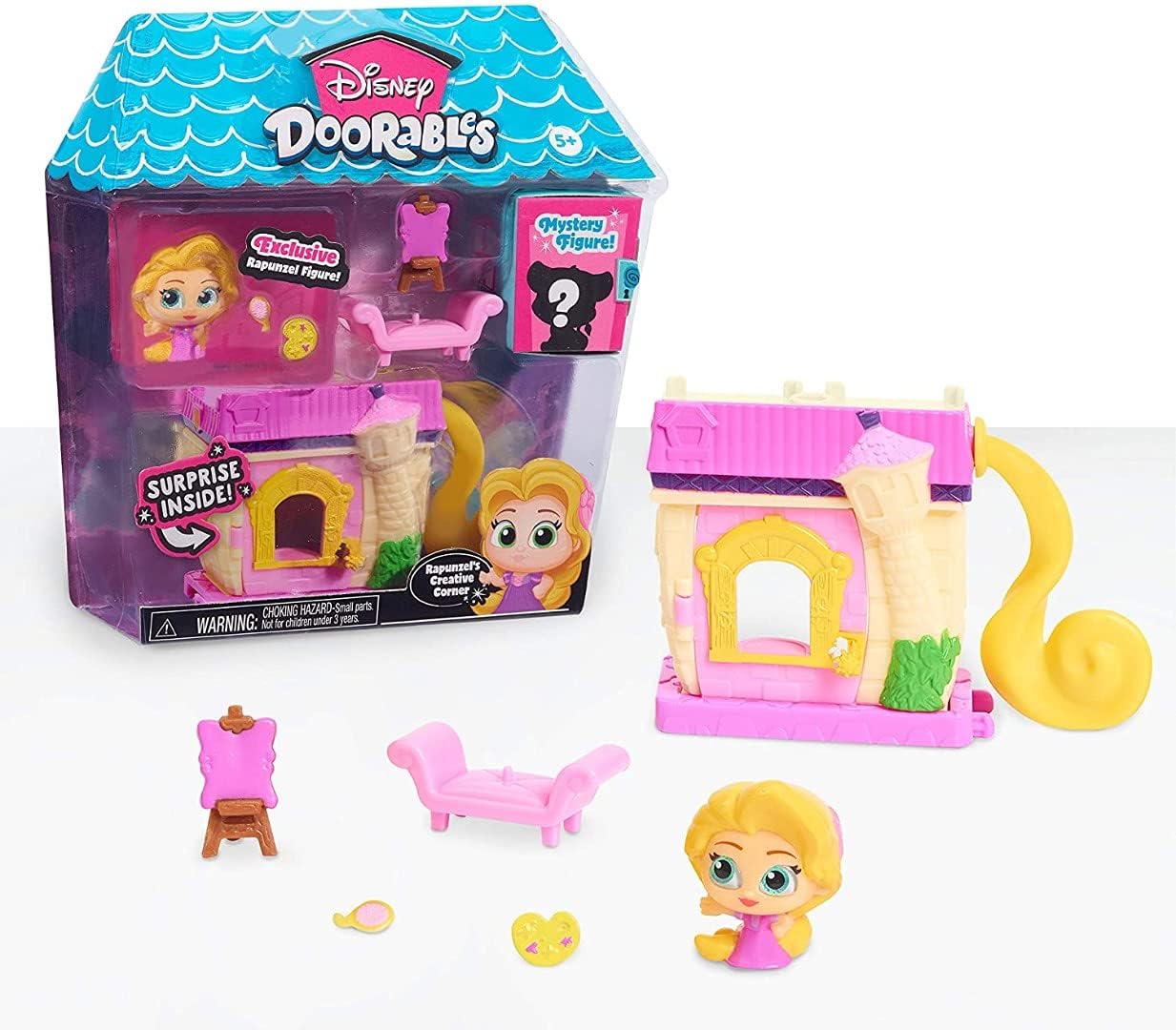 DOORABLES Disney Mini Playset Stitch’s Surf Shack, Surprise Collectible Figure Inside, Kids Toys for Ages 5 Up by Just Play