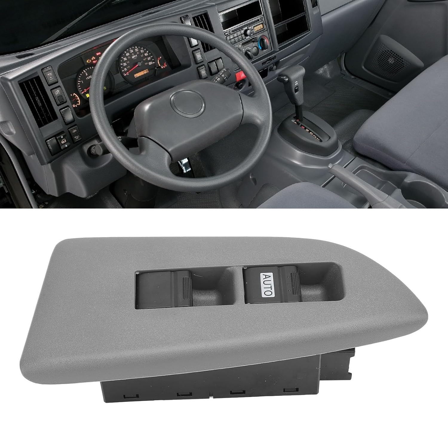 Power Window Switch, Direct Replacement Left Driver Side Control Switch, Fast Response System Replacement for Isuzu NPR NQR NRR FTR W3500 W4500