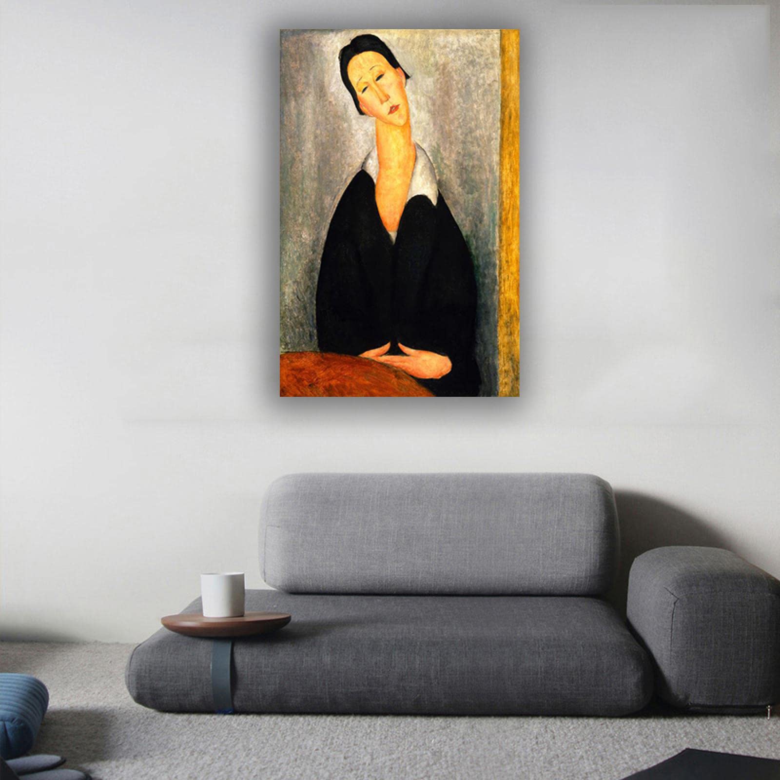 アメデオ・モディリアーニ 赤毛の女 立体複製名画 レプリカ 絵画