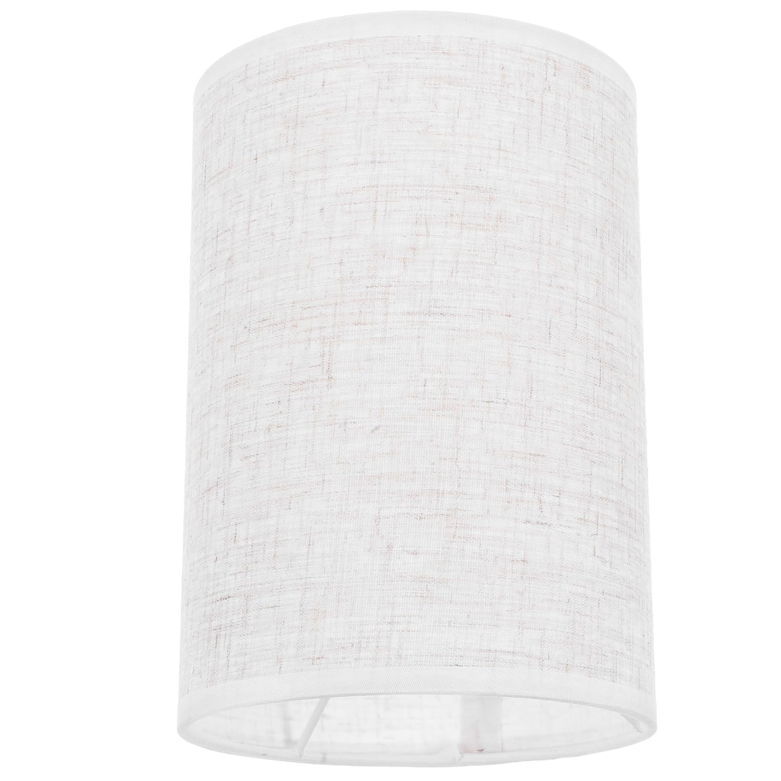 Tofficu E27 Cylinder Drum Lampshade 7.87X5.51 Inch Fabric Lamp Shade for Bedroom Table Floor Lamps Soft Light Diffuser for Living Dining Room