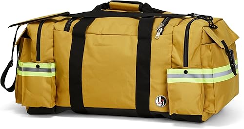 Miniatura 3 de LINE2design Elite - Bolsa de equipo de bomberos con correa para el hombro, color amarillo