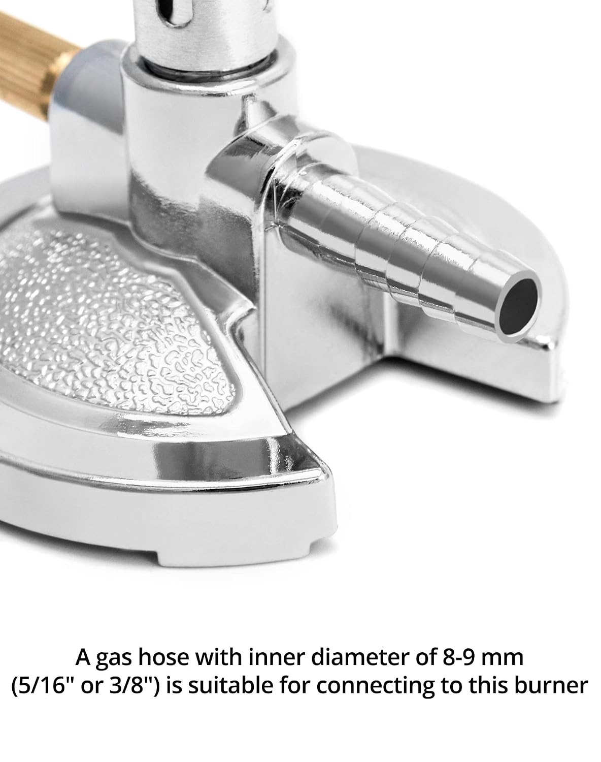 QWORK Lab Bunsen Burner for Natural Gas & Propane, 2 Pack Adjustable Lab Gas Burner with Needle Valve and Air Intake Regulator - Zinc Alloy Base and Copper Tube for Heating and Soldering