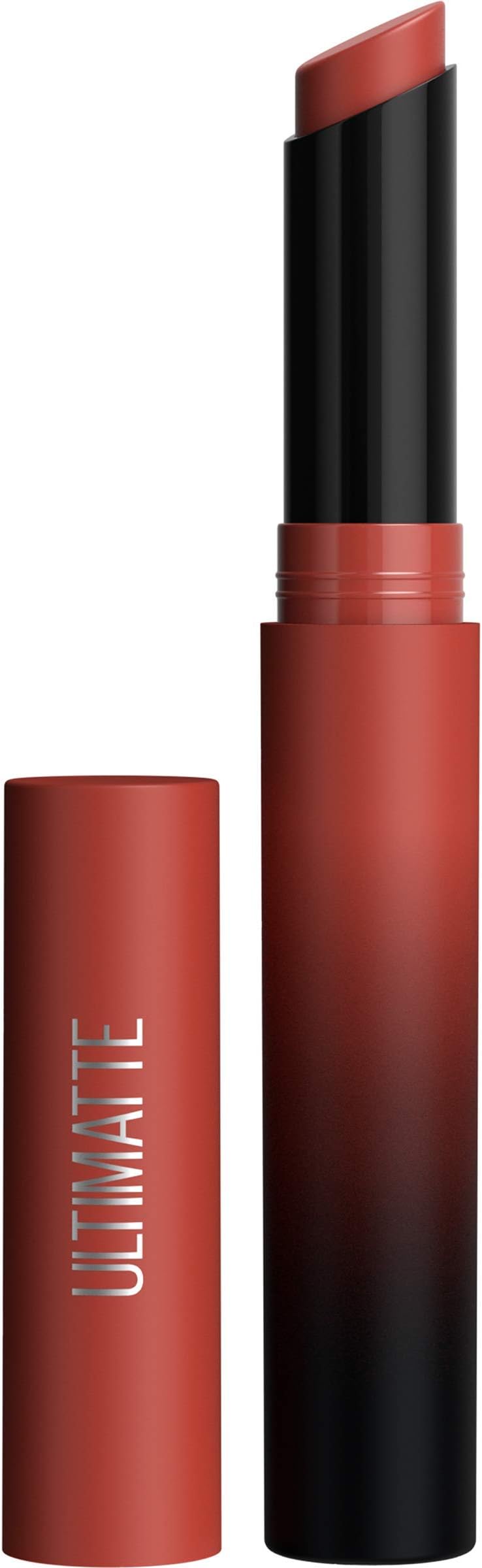 Color Sensational Ultimatte Matte Lipstick, Non-Drying, Intense Color Pigment, More Rust, Rusty Red, 1 Count