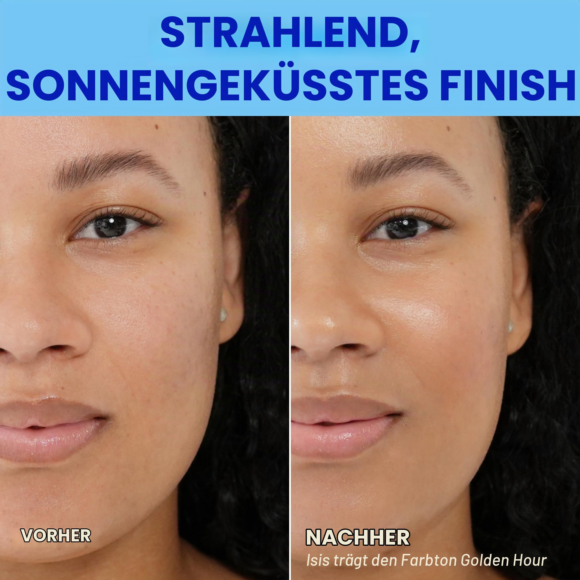 Supergoop! Glowscreen Fps 40, Golden Hour, 50 ml, aufhellende Grundierung + Sonnenschutz mit breitem Spektrum, hilft blaues Licht zu filtern, feuchtigkeitsspendend, Hyaluronsäure