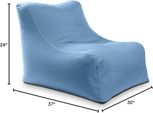 Miniatura 48 de Jaxx Ponce - Puf para exteriores, resistente a la intemperie, para patio y piscina, color azul marino Azul marino,Carbón vegetal,Flamenco,Lima,Bahía