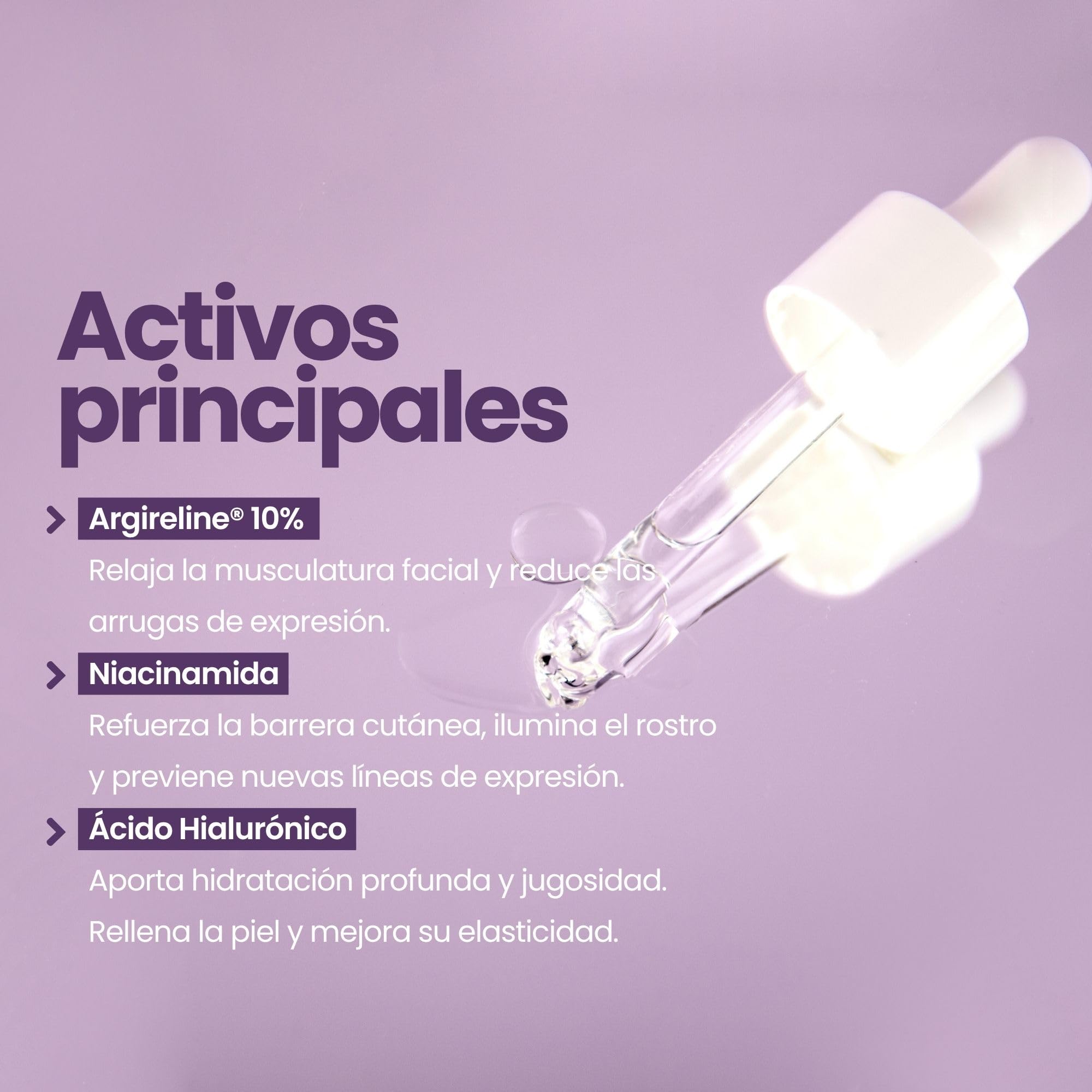 Lourdes Moreno | Serum B-tox con Argireline efecto Lifting Facial Relax | Elimina Las Arrugas y previene Su Aparición | Serum Efecto B-tox Y Lifting Face | Crema Antiarrugas | 30 ml