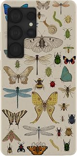 Pela | Phone Case Compatible with Samsung Galaxy S25 Ultra | Limited Edition | Supports Wireless Charging | Cute Eco Friendly | LFog Invertebrates