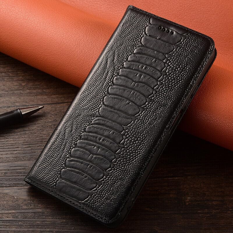 Étui portefeuille iPhone 13 Pro Max cuir noir pour protéger votre écran