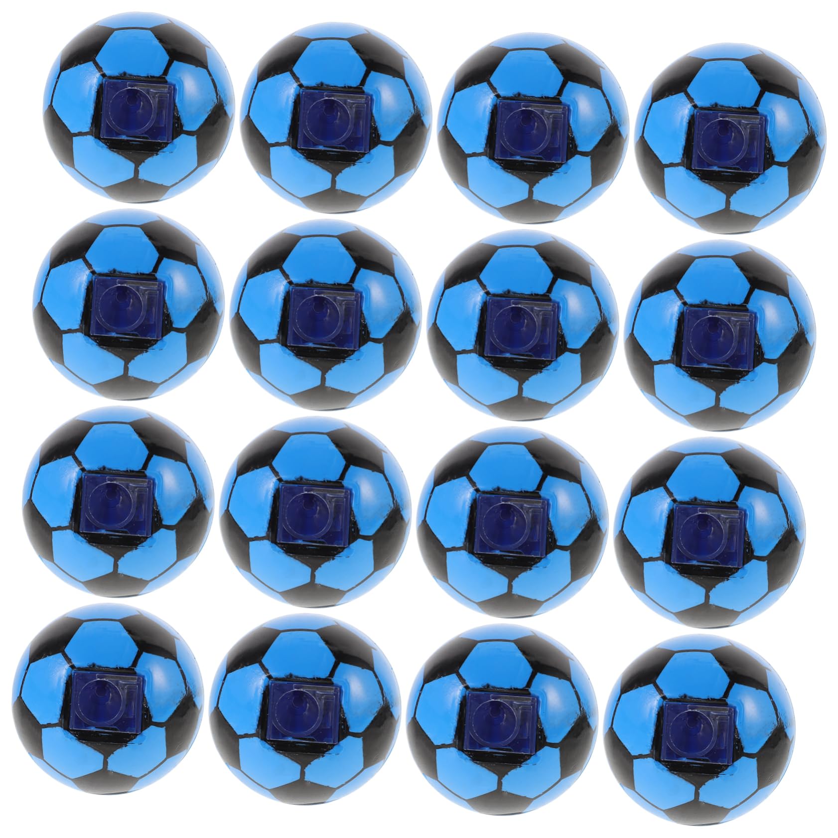HOMSFOU 4 Sätze Bleistiftspitzer Für Schulbleistifte Fußball Bleistiftspitzer Fußball Kinderspitzer Manueller Großpackung 20 Stück * 4