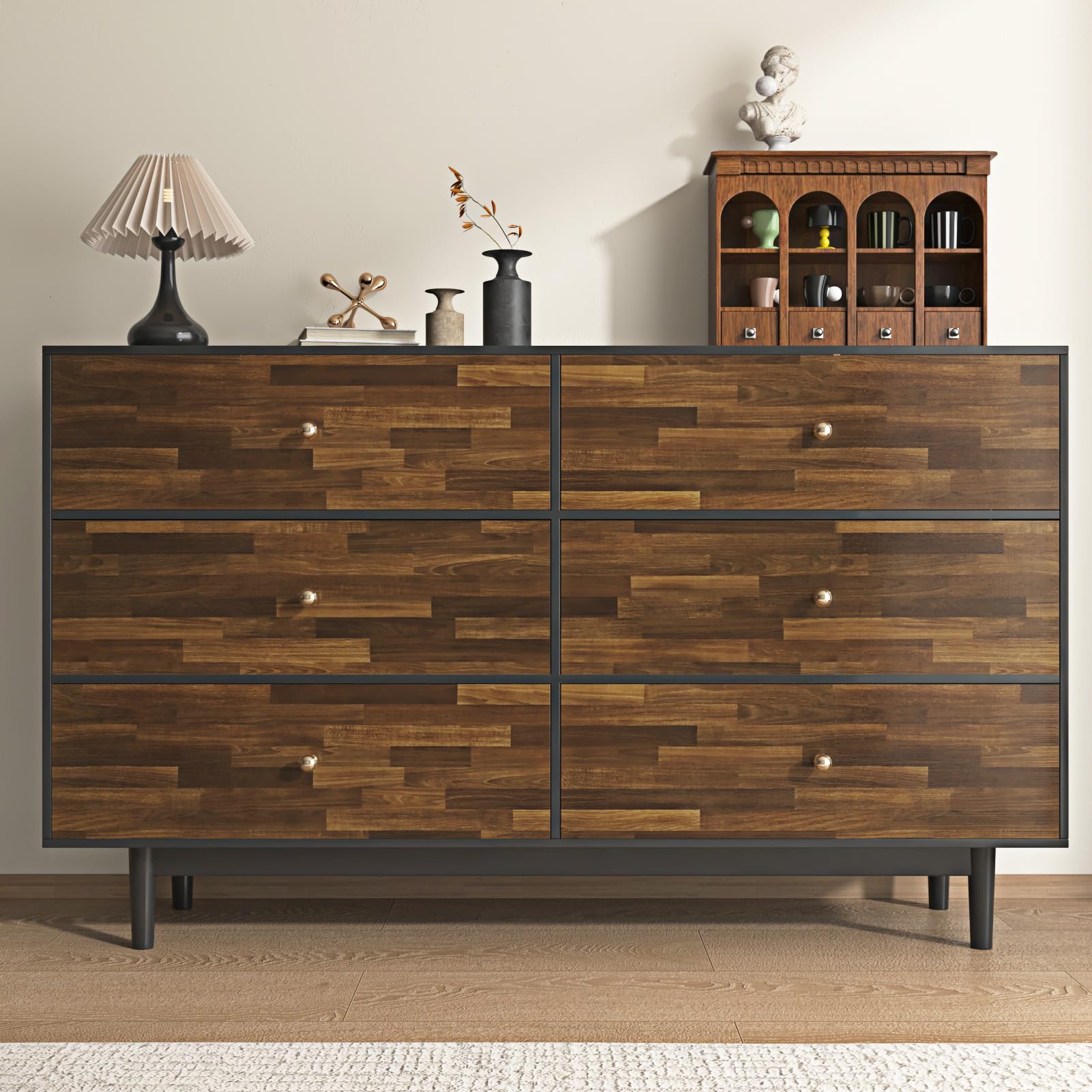 Yullpaper Plakfolie, meubelfolie, houtlook, 40 cm x 800 cm, bruin