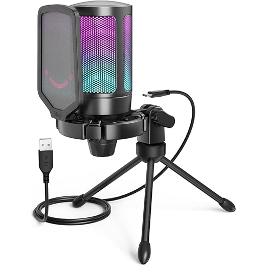 Fifine A6V USB Gaming Microphone