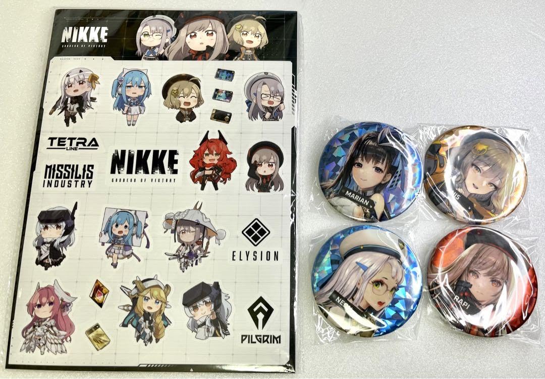 NIKKE 1st Anniversary 缶バッジセット【一周年】 イベント限定】NIKKE 1st Anniversary 缶バッジセット