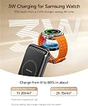 Charging Station for Samsung S26 Ultra, SwanScout 703S, Wireless Charger for Galaxy S26+/S25 Ultra/S25+/S25/S24 Ultra/S24+, Galaxy Watch 8/8 Classic/Ultra/7/6/5, Galaxy Buds 3 Pro/3 (No Adapter)