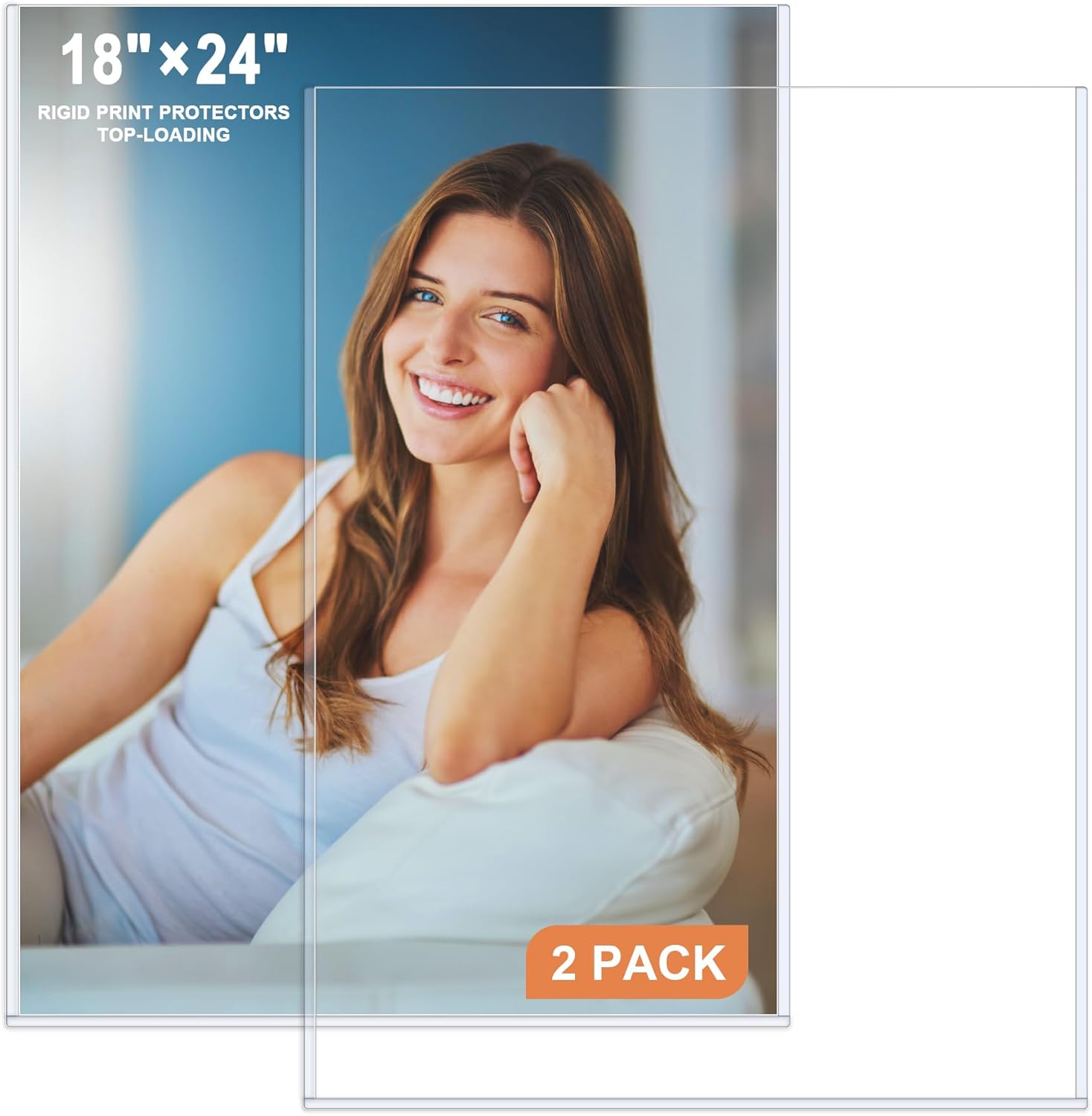 Ndsox 2 Pack 18x24 Rigid Print Protectors