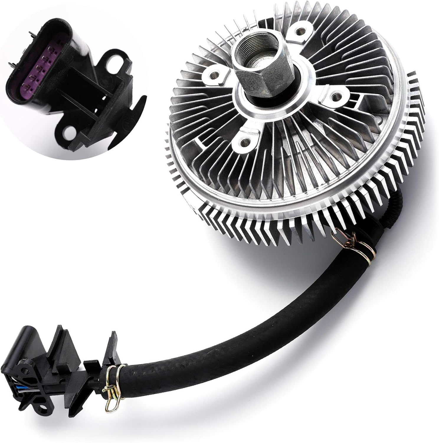 Electronic Radiator Fan Clutch with Harness Compatible with