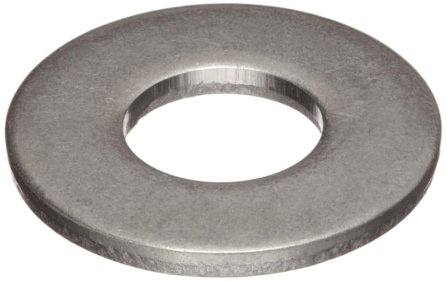 Flat Washers, 316 Stainless Steel, Plain Finish, Round Shape, USA Made, 15/16" ID, 2" OD, 0.11" Thick (Pack of 5)