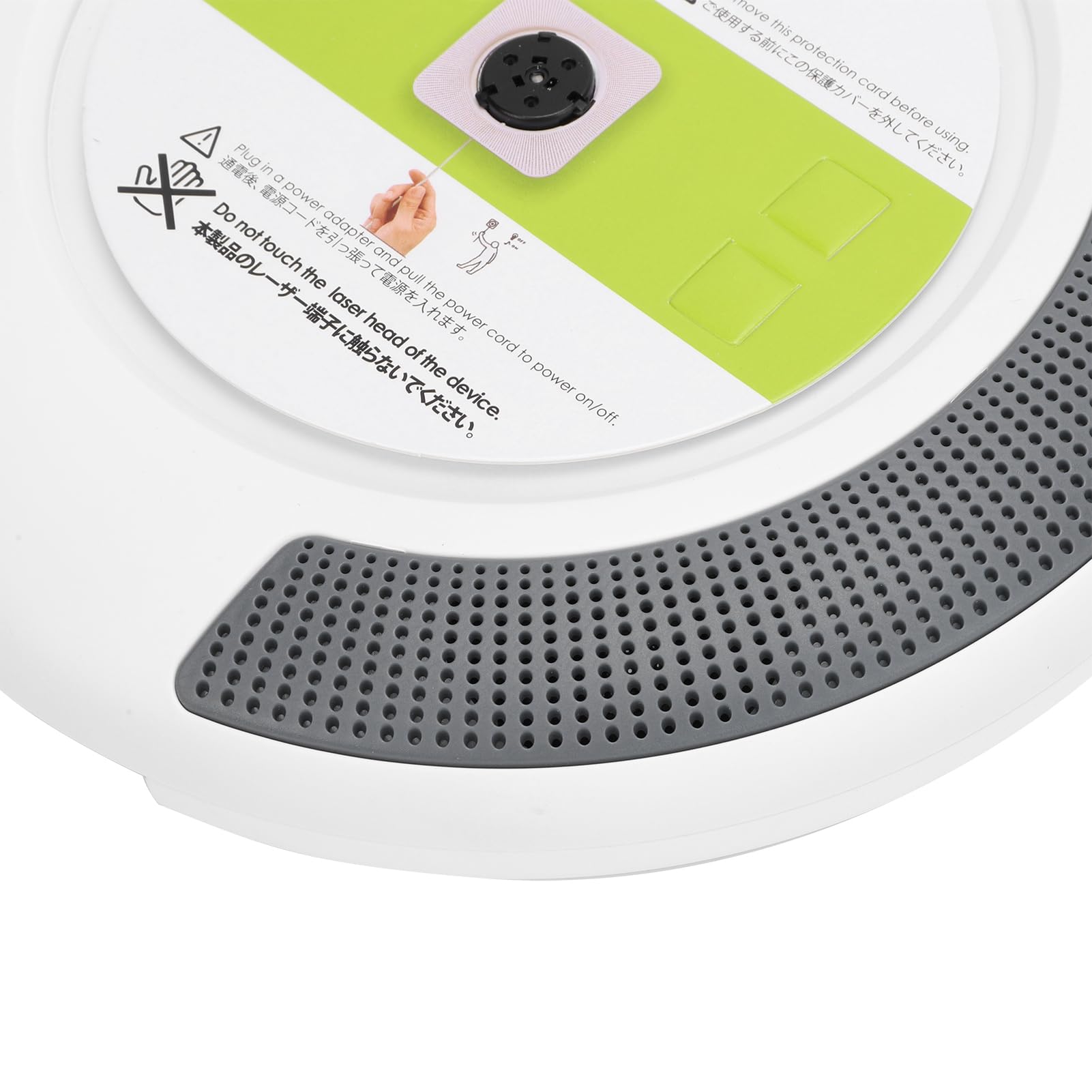 Lettore CD 5.0 Montabile a Parete, Lettore CD Portatile con Telecomando, Prese USB e per Cuffie, Interruttore Timer, Ideale per Bambini, Anziani, Genitori e Amici, ecc.