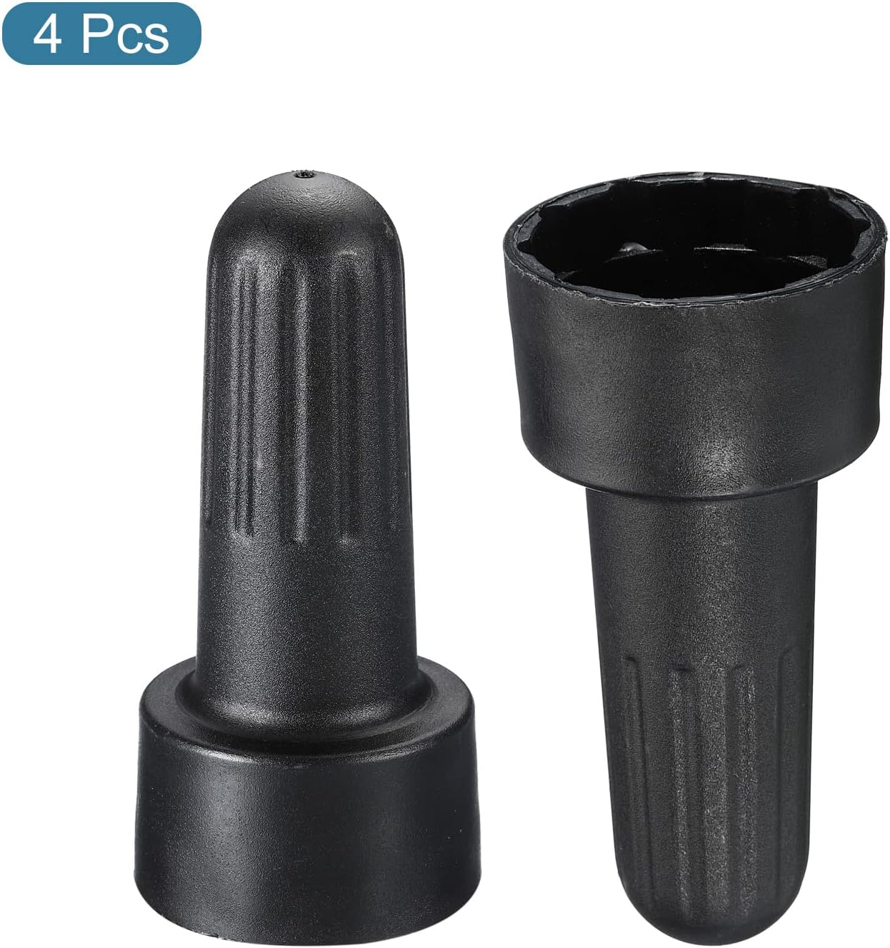 PATIKIL E26 Lamp Shade Socket Ring Removal Tool, 4 Pack Medium Base Threaded Shade Holder Rings Replacement Tool