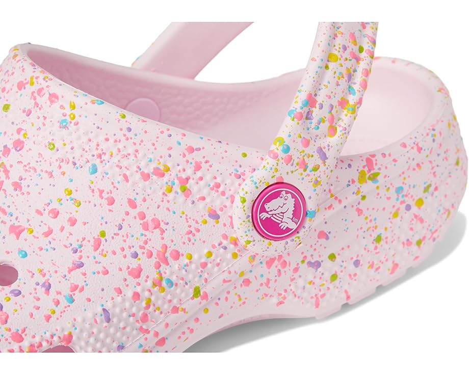Crocs Kids Classic Clogs with Patterns and Graphics - Right View