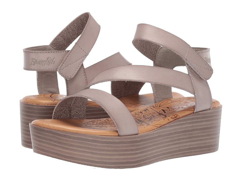 

Blowfish Lover (Mushroom Dyecut) Women's Wedge Shoes, Taupe