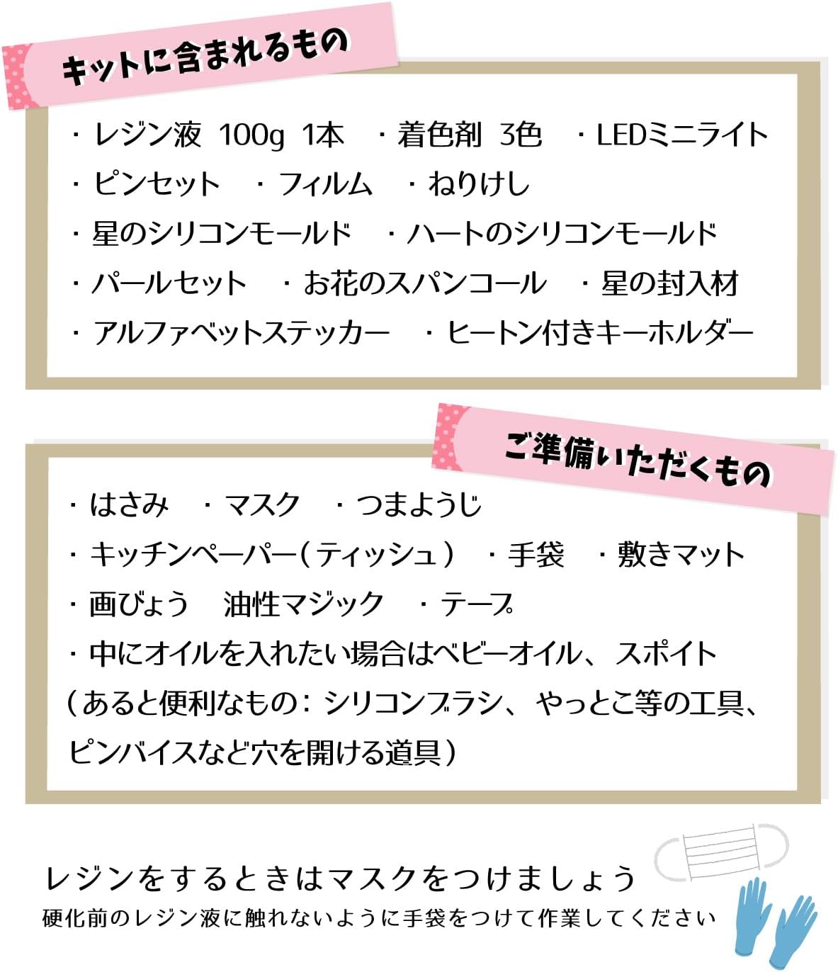 レジンキット クリスマスカード付き croccha プレゼント レジン100g ラッピング 初心者でも 【スターターキット】 レジ