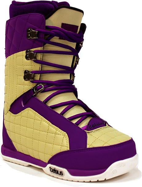 purple snowboard boots