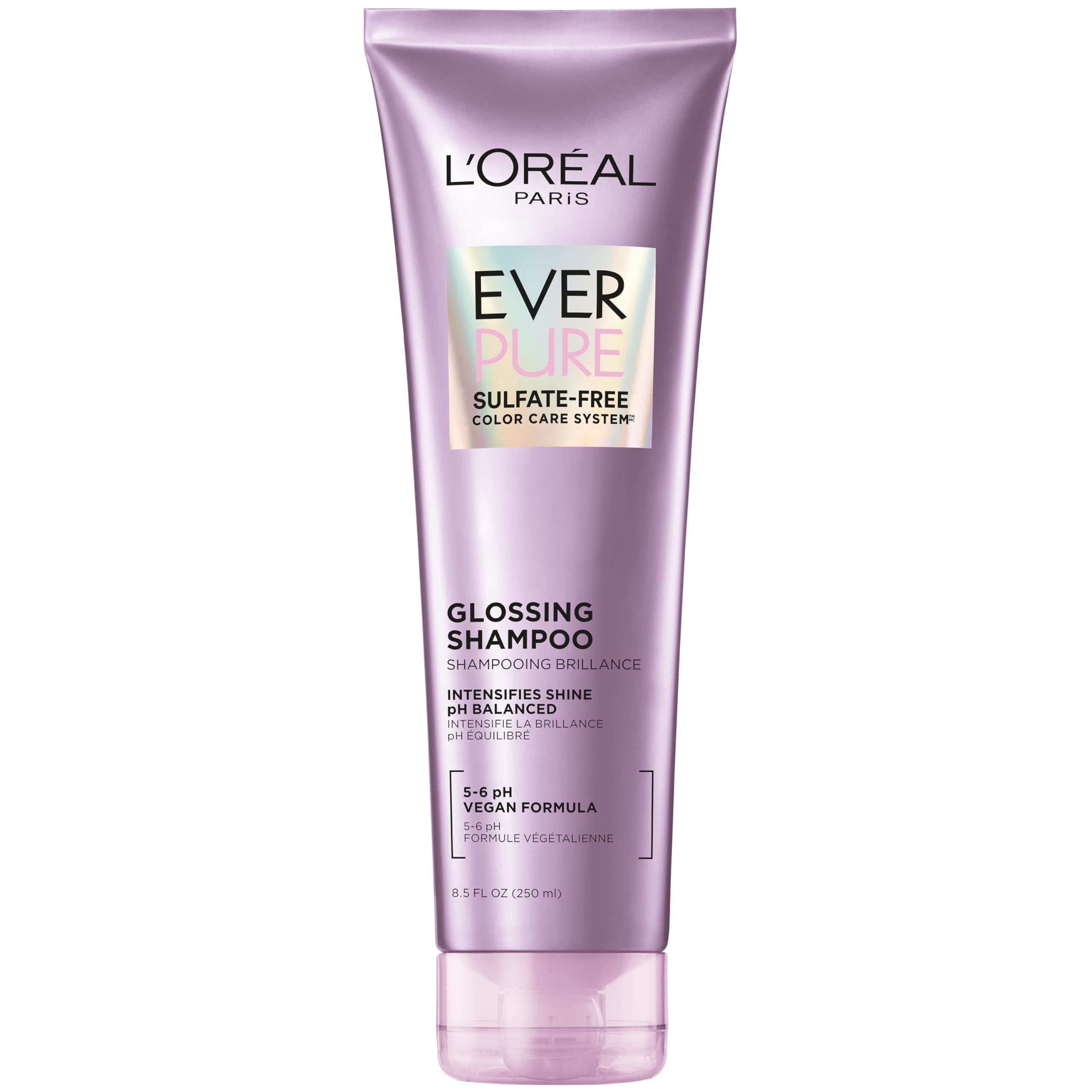 L'Oreal Paris Sulfate Free Moisture Shampoo (EverPure Color Care Glossing, 250ml)