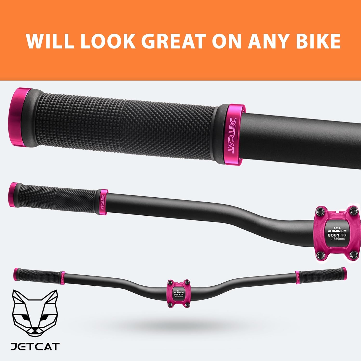 Bike Grips, Bike Handlebar Grips, Mountain Bike Grips Handlebar, MTB Grips, Bicycle Grips BMX Grips, Bicycle Handlebar Grips Handles for Adults. Ebike, MTB, Scooter, Lock on
