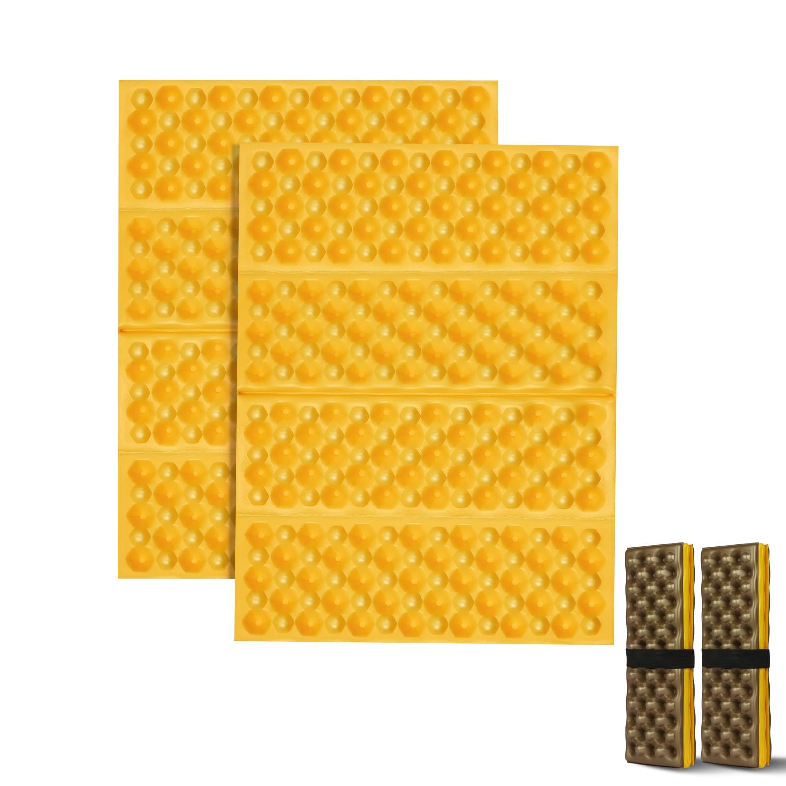 FOCHIER F Stadium Seat Pad, Camping Foam Pad, Foldable Z Stadium Seat Cushion Insulated Sitting Pad for Camping Backpacking Stadium Outdoor Picnic,