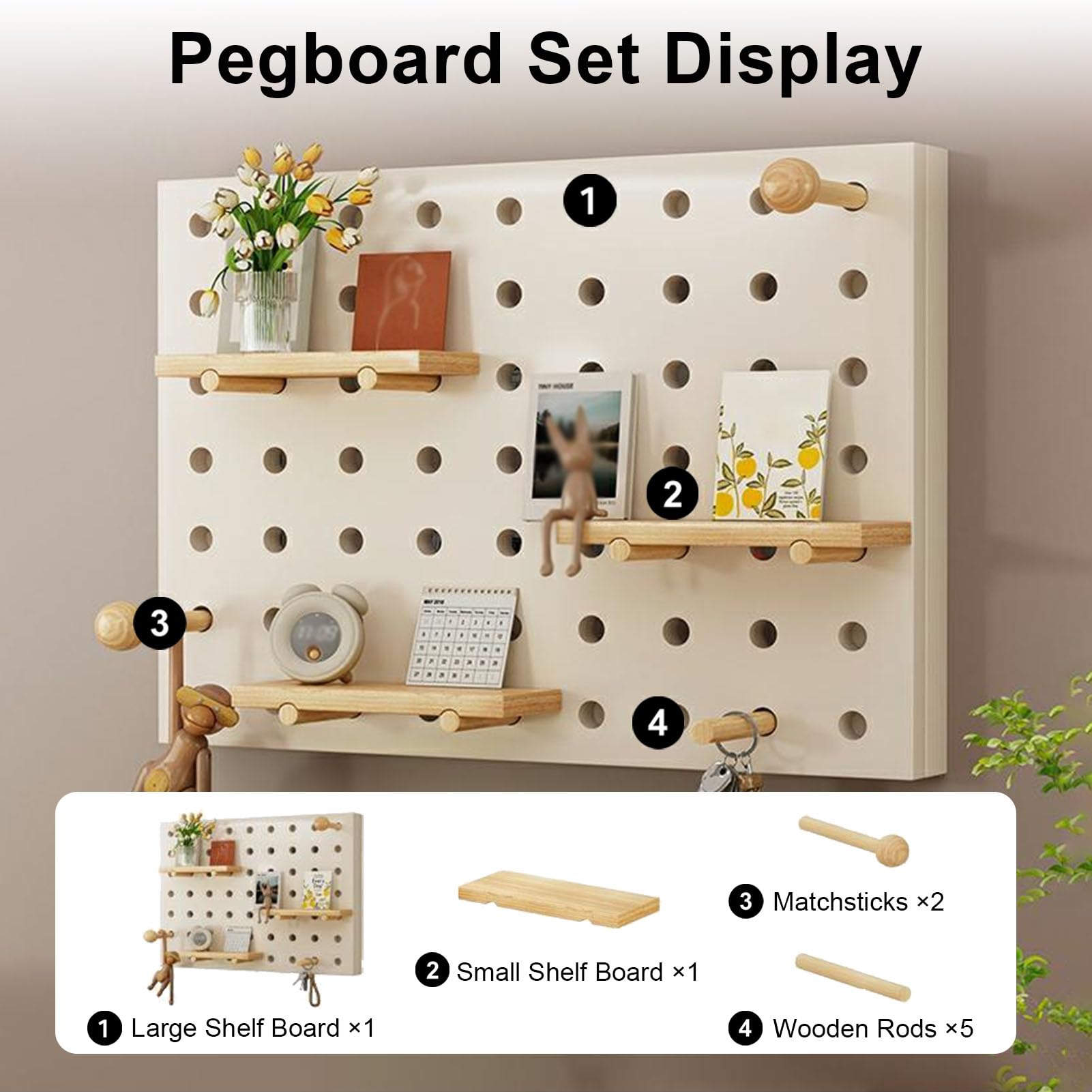 Copertina di Quadro Copri Quadro Elettrico Decorativo, Coperchio Decorativo in Legno con Mensole, Tavola del Buco Copri Contatore Elettrico Montato A Parete Copricontatore Vertical A 60x40cm