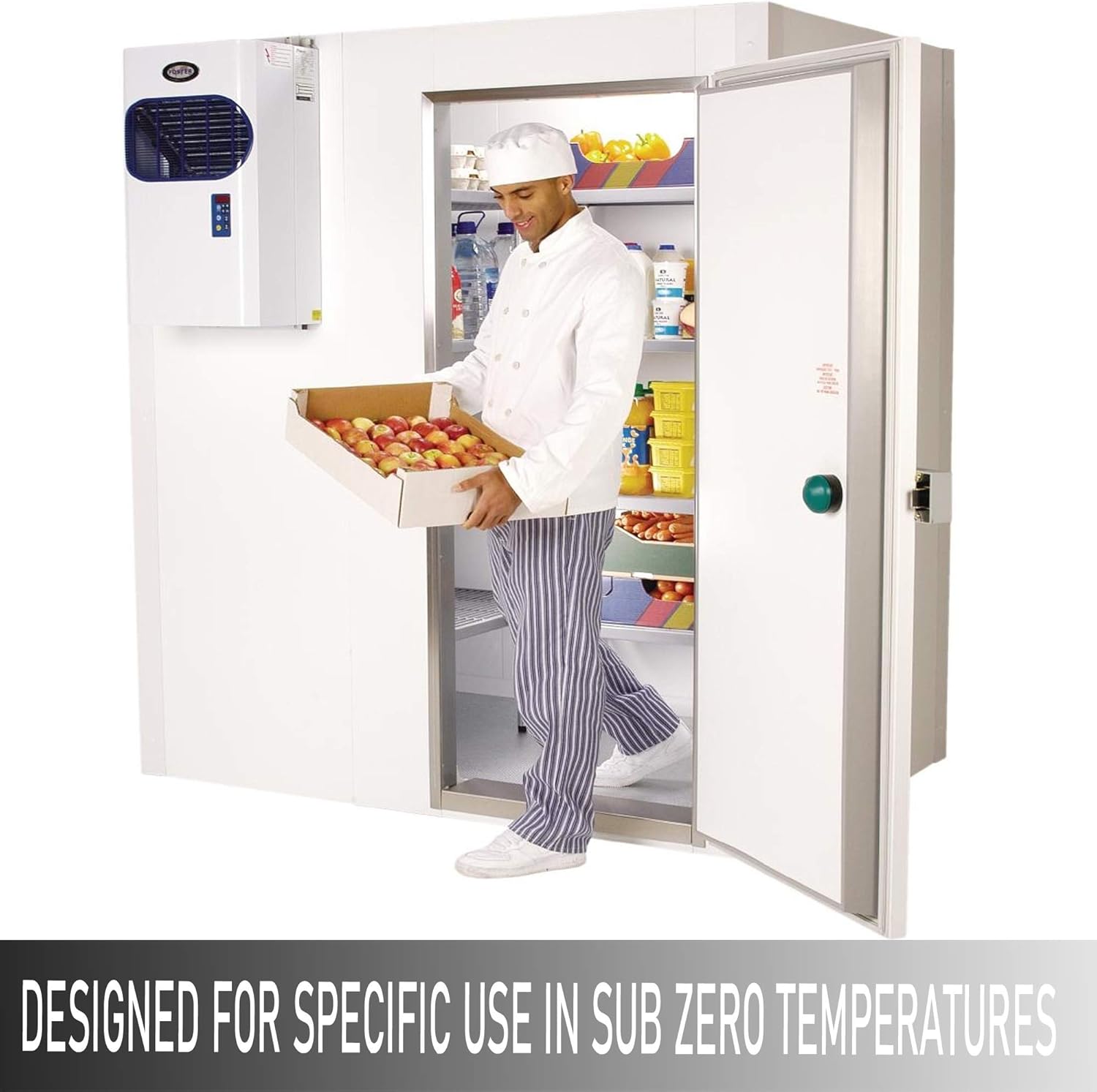 Super Polar PVC Strip Curtain Kit, Ideal for Sub Zero Coldstore/Freezer (1m x 2m) - Image 5