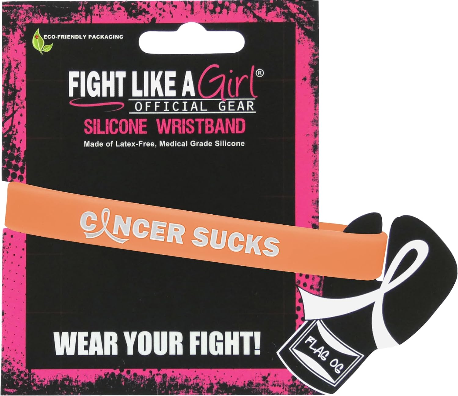 Cancer Sucks Silicone Wristbands (10 Pack)