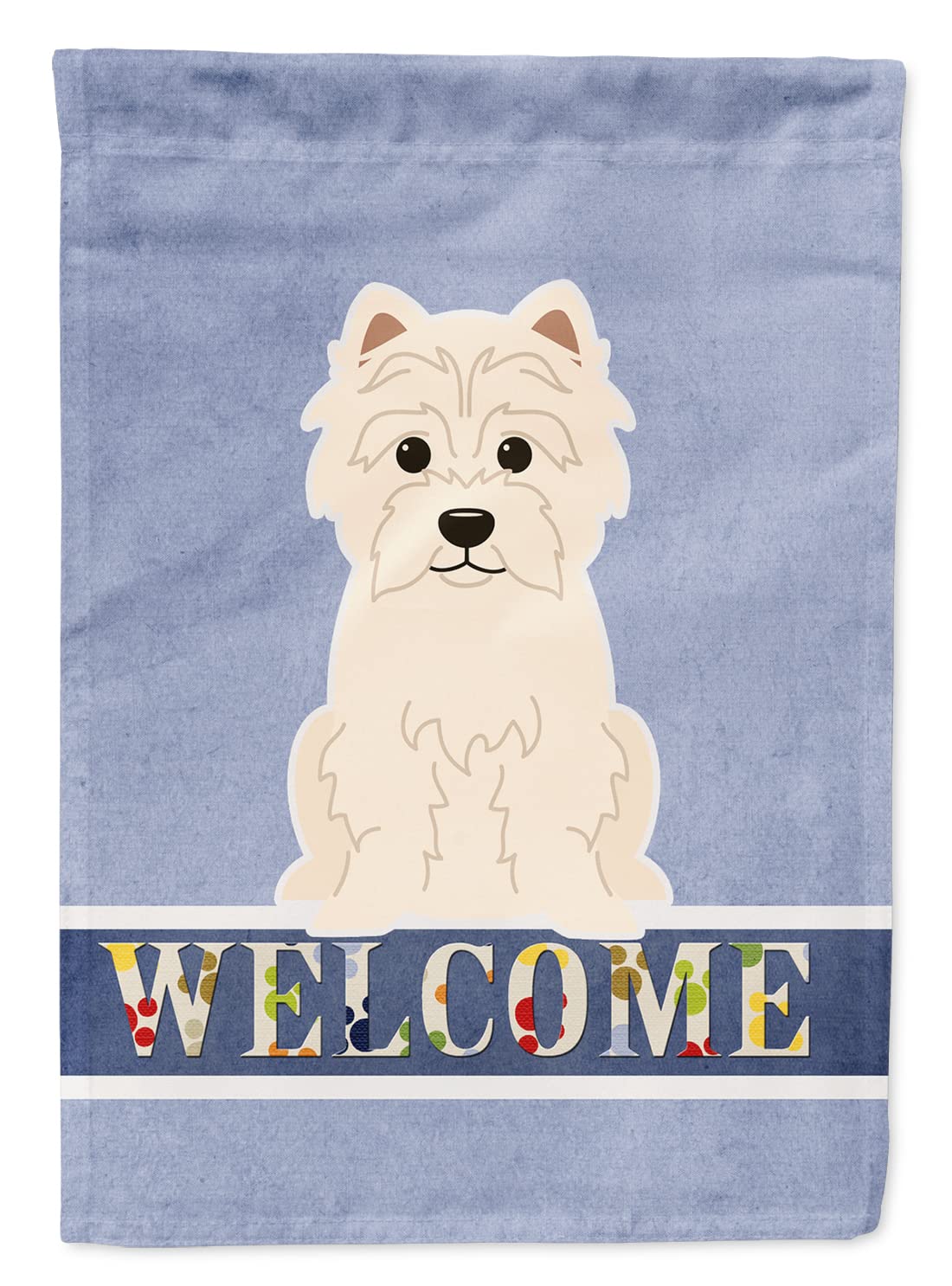 Drapeau Westie pour jardin Caroline's Treasures de bienvenue pour égayer votre terrasse