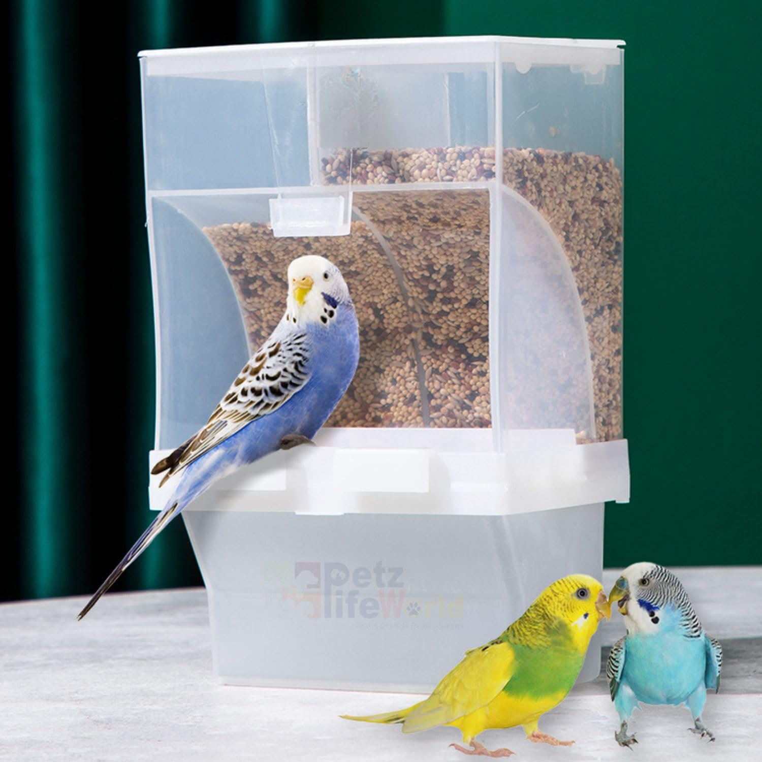 See full amazon price history chart for Vayinato PetzLifeworld Anti Spill White Cage Fitting Plastic Feeder for Birds 500Ml Vayinato PetzLifeworld Anti Spill White Cage Fitting Plastic Feeder for Birds 500Ml (B09FZ6ZT8B) Amazon Price History, Amazon Price Tracker