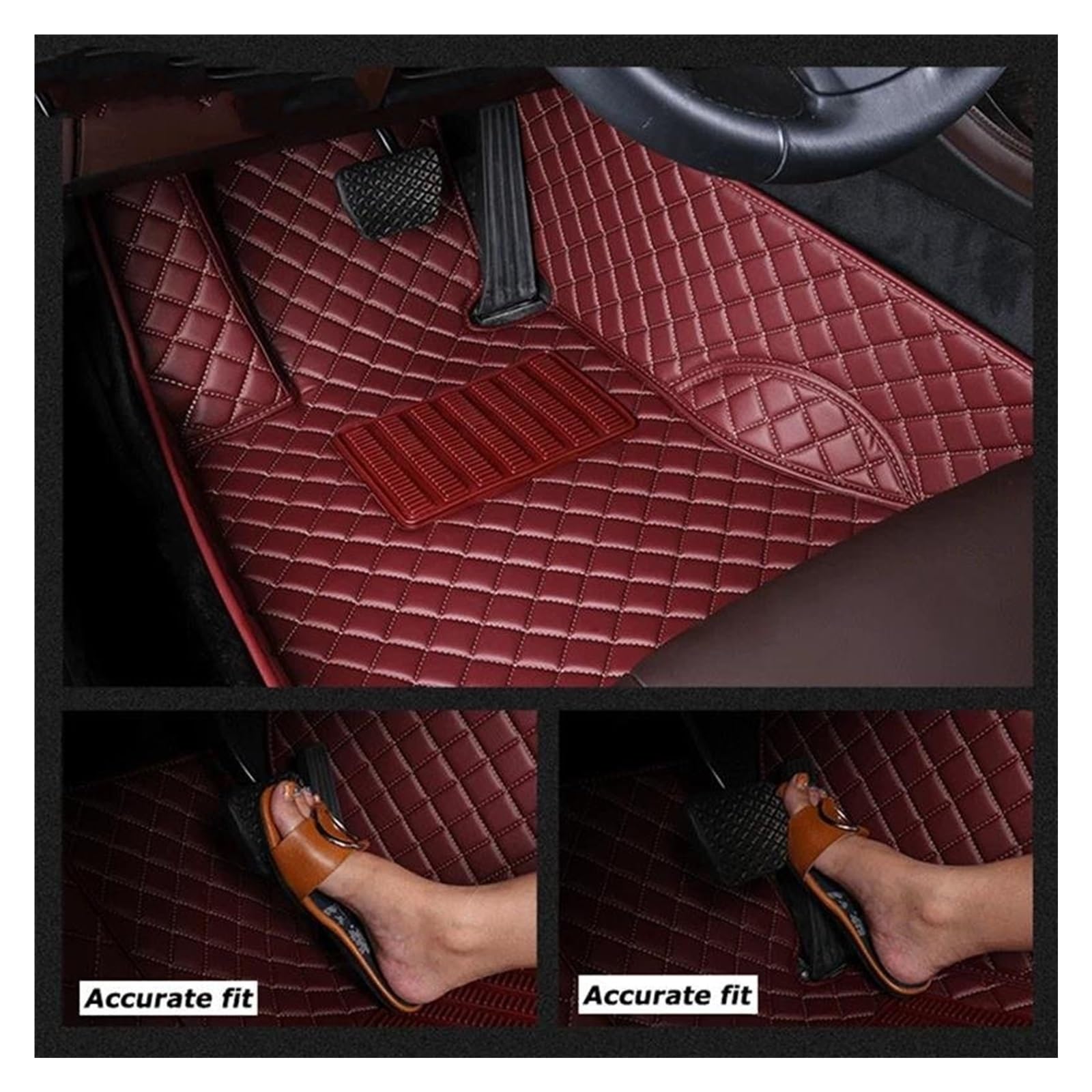 Tappetini Auto In Gomma Adatto Per Jeep Wrangler IV Rubicon  2017-, Fuoristrada  Neri, Set 4 Pz Con Fissaggi  S2 525440903