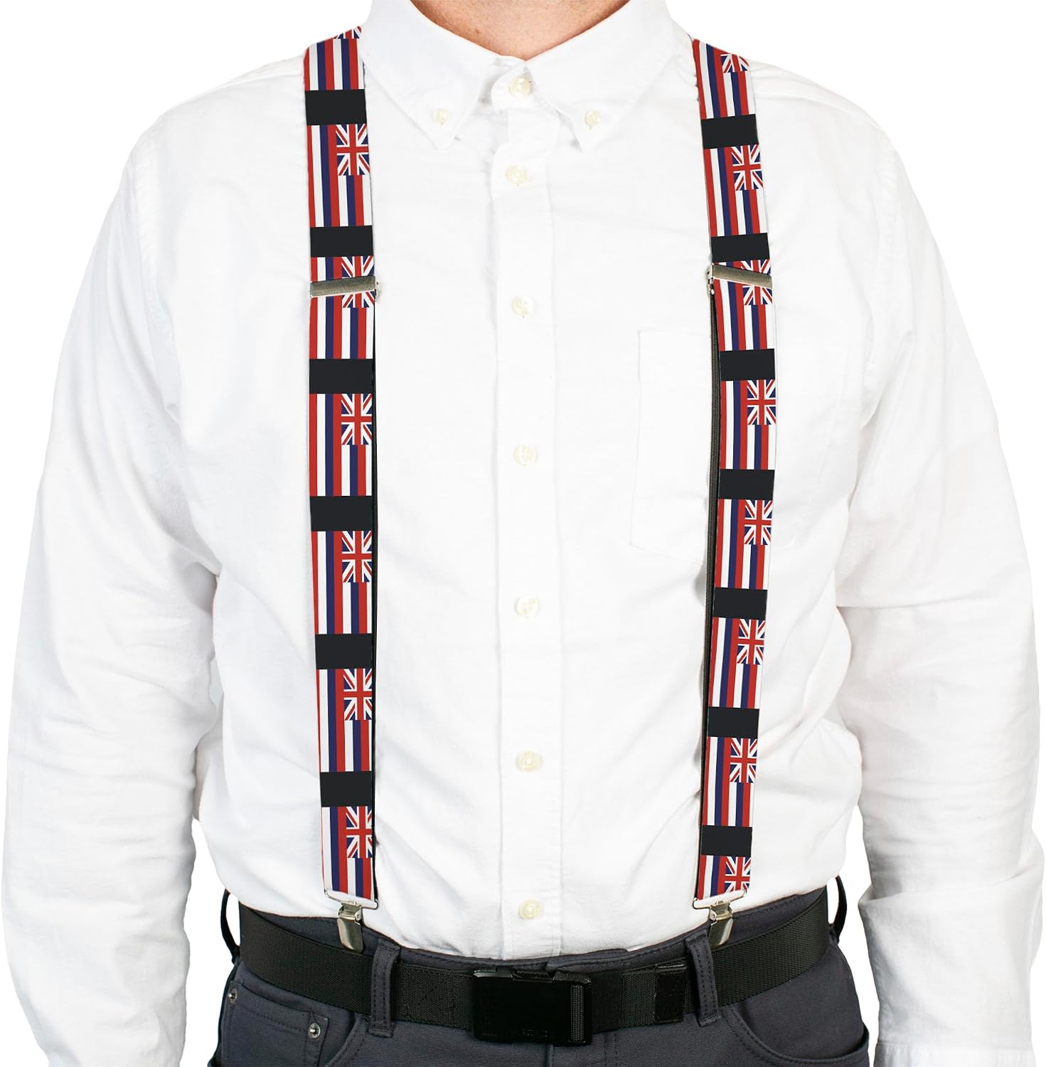 Buckle-Down Suspenders, Hawaii Flags