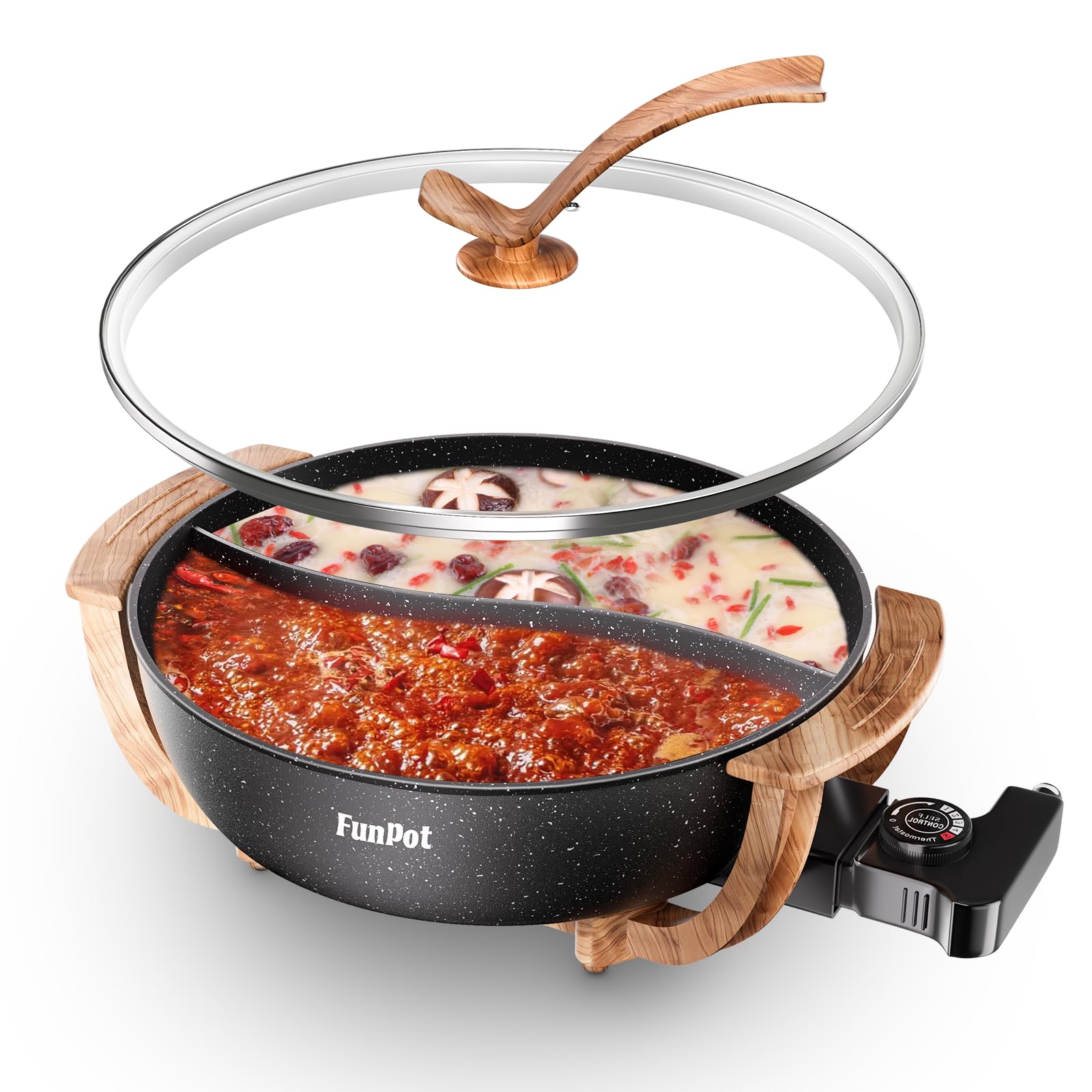 FunPot Multi-Temp Electric Hot Pot - hot pots | Mubboo