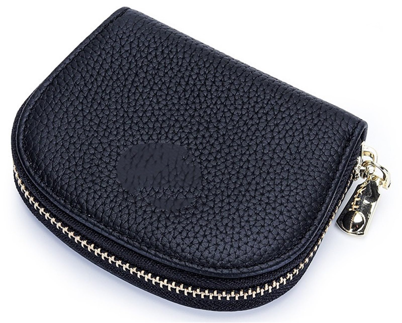 JINSHANLIANG Men's Leather Small Card Holder Men's Genuine Leather Coin Purse