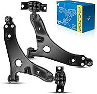 Vista 27 de PHILTOP Kit de suspensión ajustable de elevación de 1-6 pulgadas, 4 piezas de brazos de control superiores e inferiores delanteros compatibles