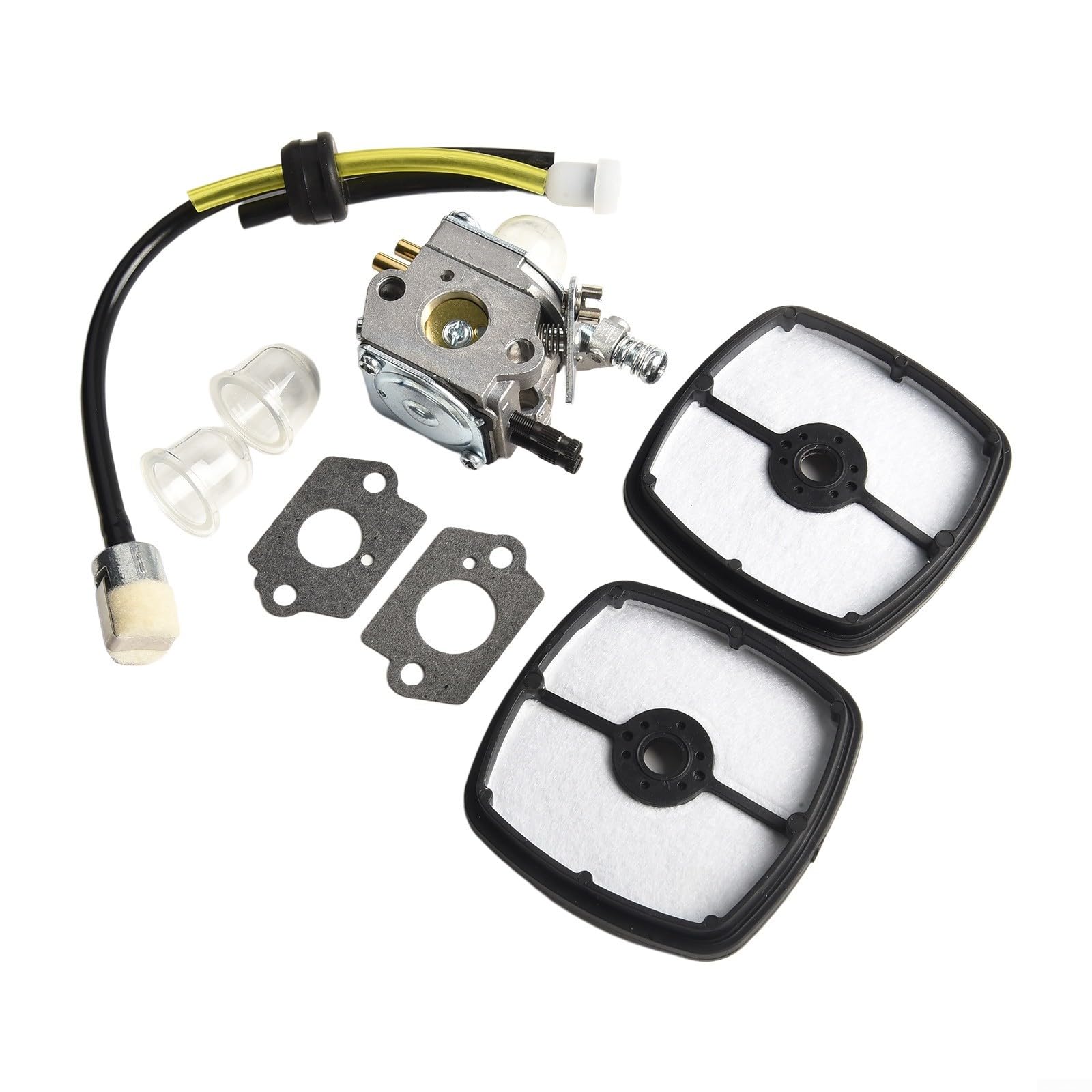 RichVibe Kit carburatore per decespugliatore Echo SRM-2100 SRM-1501 SRM-2501 SRM-3605 SRM-2100SB SRM-2305 SRM-3100S SRM-3110 SRM-3400