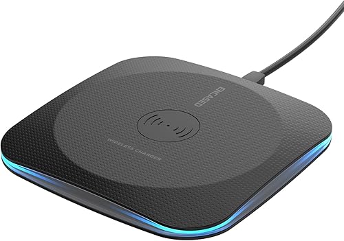 Miniatura 4 de Encased Cargador inalámbrico de carga rápida para LG G7 ThinQ, LG G8 ThinQ, carga rápida Qi Pad con cable de alimentación de carga (adaptador CA se