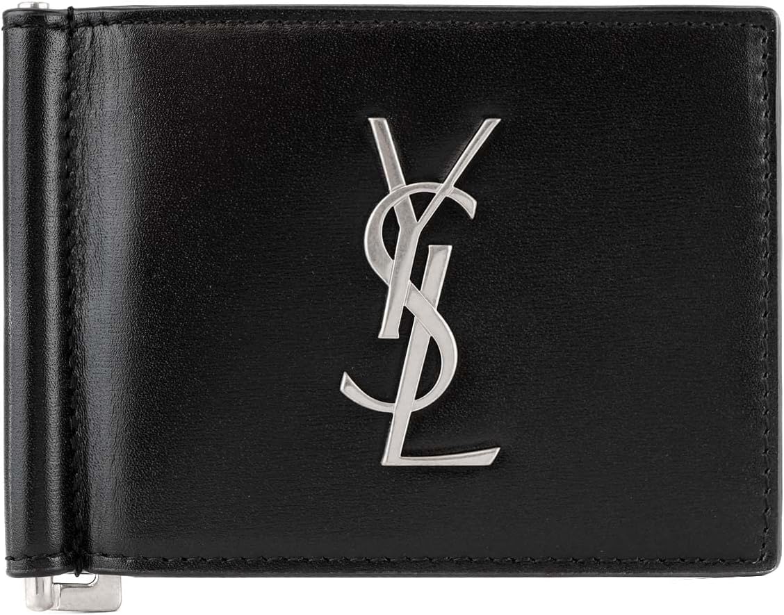 サンローラン] 2つ折り長財布 メンズ SAINT LAURENT PARIS メンズ二