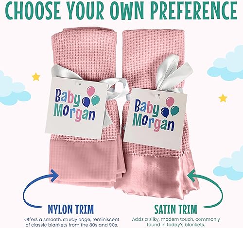 Miniatura 6 de Mantas  Manta térmica de punto gofre cálida para cuna  Manta suave y acogedora para cuna de bebé, bebé, cochecito o comodidad de la siesta, regalo